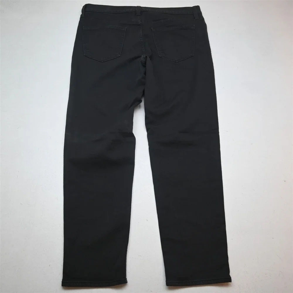 Banana Republic 34x30 Charcoal Gray Brushed Traveler Athletic Tapered Mens Jeans